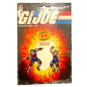 GI Joe collectible enamel pins